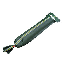 Silosack Exclusiv 100cm x 25cm grün (weiß/gelb/weiß) mit Griff & Verschlussdraht