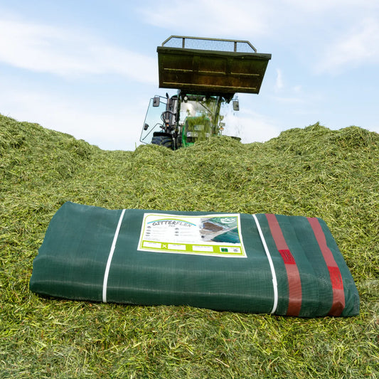 Siloschutzgitter Pro BÖCK Gitterflex Pro 300 g/m², grün