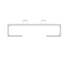 Silofolien Abroller groß für eine Folie, verzinkt