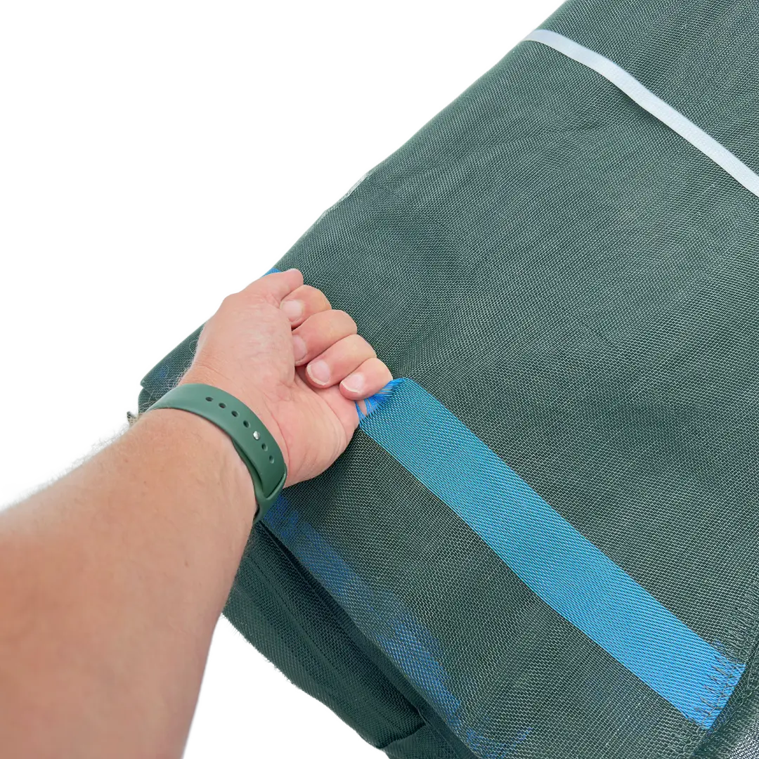 Siloschutzgitter Standard BÖCK Gitterflex 220 g/m², grün