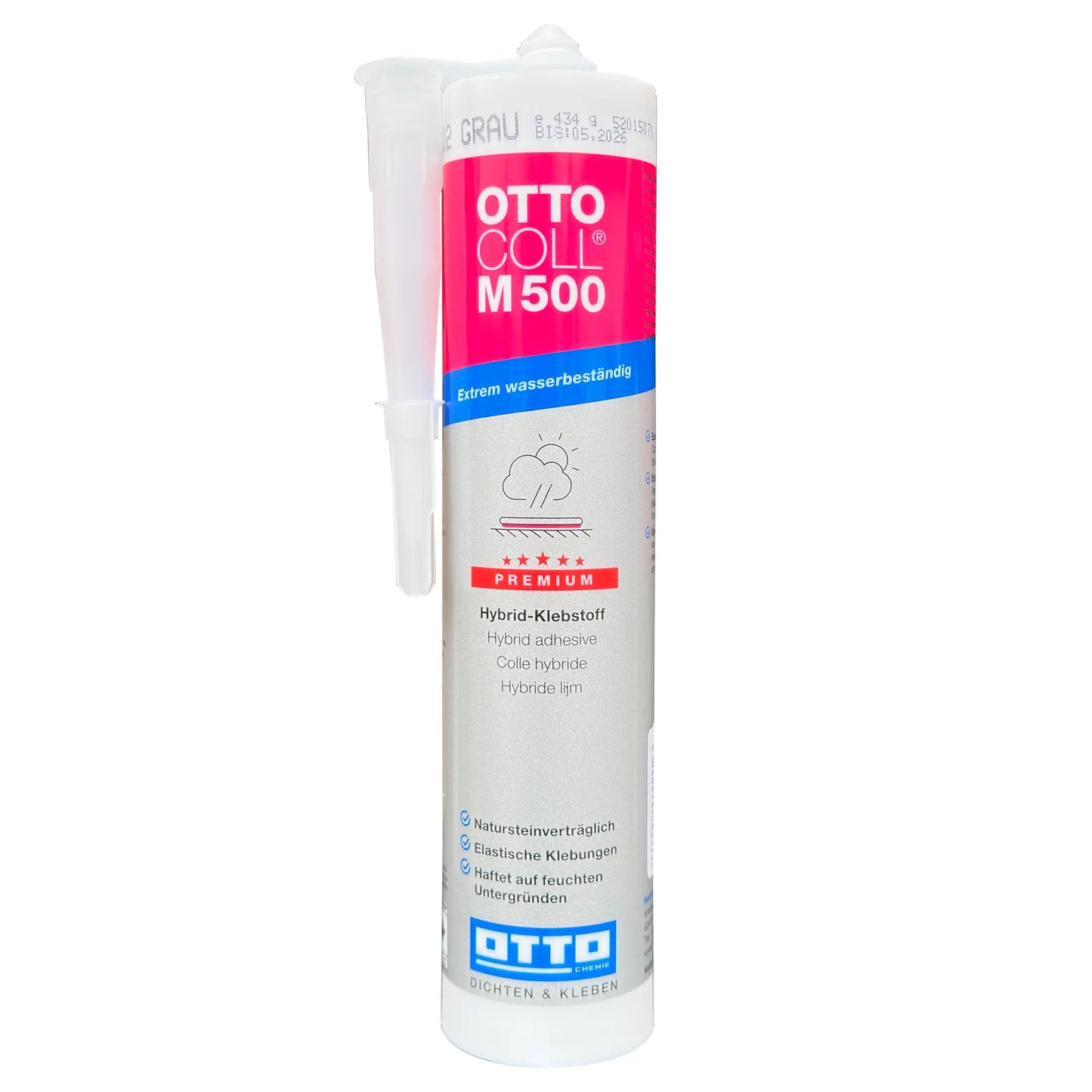 SiloClick Montagekleber 310ml Kartusche, grau