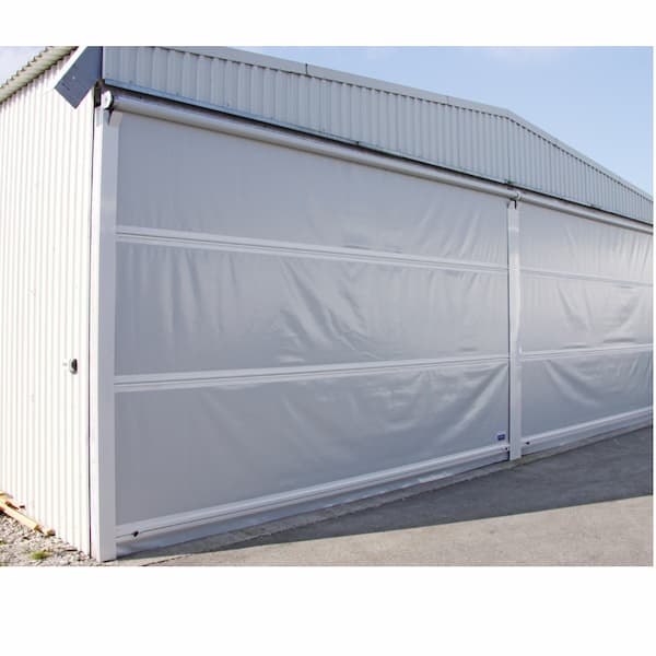 Rollvorhang mit Führungsschiene und Kurbel Anlagenbreite:         cm / Anlagenhöhe:      cm