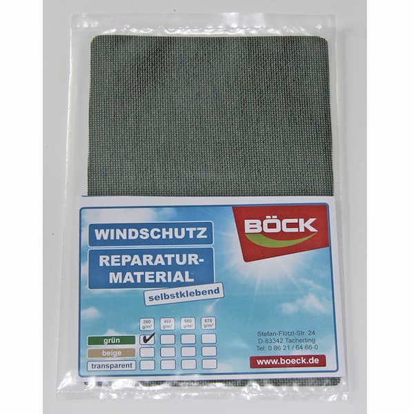 BÖCK-Windschutz Reparaturmaterial, selbstklebend 300 x 200 mm